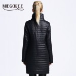 MIEGOFCE 2017 New Spring Jacket Parka Women Winter Coat Women's Warm Outwear Thin Cotton-Padded Long Jackets Coats High Quality 