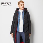 MIEGOFCE Winter Women Coat Jacket Woman Parka Long Warm High Quality Winter Brief Coat With Hood 2016 New Winter Collection