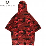 MUSVER 2017 Thick Oversized Hrasher Skateboard Men Hooded Bamboo Cotton Sweartshirt Pullover Sudadera Hombre Camouflage Hoodies