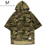 MUSVER 2017 Thick Oversized Hrasher Skateboard Men Hooded Bamboo Cotton Sweartshirt Pullover Sudadera Hombre Camouflage Hoodies