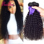 Malaysian Curly Hair Afro Kinky Curly Hair 3 Bundles Malaysian Kinky Curly Virgin Hair Malaysian Human Hair Weave Bundles 8"-28"