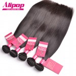 Malaysian Virgin Hair Straight 3 Bundle Deals 8A Unprocessed Virgin Hair Malaysian Straight Hair Soft Malaysian Human Hair Weave