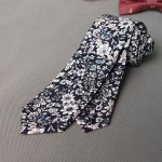 Mantieqingway Wedding Cotton Floral Ties For Men Suit Skinny Mens Ties Gravatas Slim Corbatas Vestidos Neck Tie Cravat Necktie