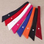 Mantieqingway Wedding Solid Color Cross Bow Tie Polyester Silk Bowties School Dress Neckwear Cravate Noeud Papillon Good Bowknot