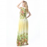 Maxi Dress 2018 5XL 6XL 7XL Vestidos Women Casual V Neck Floral Print Holiday Summer Elegant Woman Long Dresses Plus Size