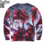 Men Autumn Long Sleeve Creative 3D Tokyo Ghoul Sweatshirt Anime Cartoon Sasuke Ninja Print Sweatshirts Fashion Tops Design