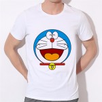 Men Japan Anime Men T-shirt 2016 New Doraemon T Shirt Summer Short Sleeve Doraemon boy T Shirts Tops Men Tee 10N-3#