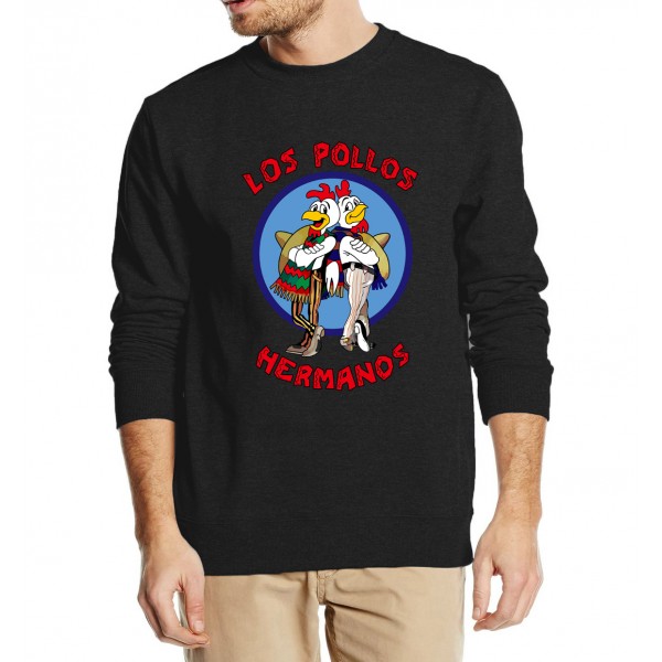 Men's Fashion sweatshirt Breaking Bad  2016 LOS POLLOS Hermanos autumn winter fashion hoodies tracksuit harajuku brand clothing