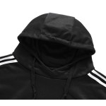 Men's Hoodies Spring Casual men Sweatshirts black blue red green 4 colors Hooded striped clothing