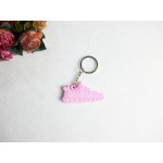 Mini Silicone Yeezy Boost 350 Keychain Bag Charm Woman Men Kids Key Ring Gifts Sneaker Key Holder Jordan Shoes Key Chain