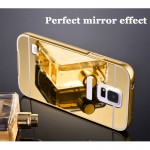 Mirror Case For Samsung Galaxy S3 S4 S5 mini S6 S7 edge S8 G530 A3 A5 A7 J3 J5 J7 2016 Prime Metal Frame Aluminum +PC Back Cover