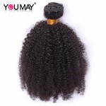 Mongolian Afro Kinky Curly Virgin Hair Style Kinky Curly Hair 4 Pcs Rosa Queen Hair Products Curly Weave Human Hair Extensions