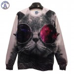 Mr.1991INC Animals printed Fashion 3d sweatshirt for men/women funny cat/panda/fox printed 3d hoodies Spring Autumn jacket