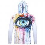 Mr.1991INC Autumn Winter Fashion Men's Hoodies With Cap Print Crying Eyes Ocean Tears Casual Hoody lovely 3d Hoodies Plus Size