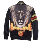 Mr.1991INC Classic model ! Men/women hoodies print Gold medal Chain Lion Kings 3d sweatshirts pullovers casual sudaderas F3