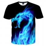 Mr.1991INC Impression style men/women 3d T-shirt printing watercolor lion animals summer cool slim t shirt tops tees Asia size