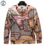 Mr.1991INC New Fashion Men/Women The world map Pullovers Funny 3d sweatshirts 3D printed Hoodies top SWT31