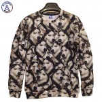 Mr.1991INC New fashion men/women 3d hoodies Funny printed dogs sudaderas hombre Moletom jacket tops W244