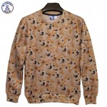 Mr.1991INC New fashion men/women 3d hoodies Funny printed dogs sudaderas hombre Moletom jacket tops W244