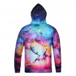 Mr.1991INC Nice Space Galaxy Hoodies With Cap Men/women Couple 3d Sweatshirt Print I'M A DREAMER Autumn Winter Thin Hooded Hoody