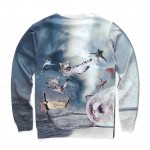 Mr.1991INC Space galaxy hoodies men/women autumn winter thin style print many  cats 3d sweatshirts Asia size S-XXL