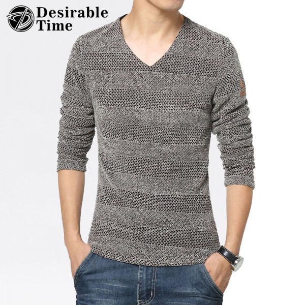 Multi-Color Long Sleeve T Shirt Men Slim Fit Autumn Mesh Casual T-Shirt Basic Style Hip Hop V Neck T Shirt Plus Size M-6XL C1972