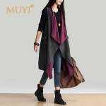 Multi Purpose Vests Women Streetwear Girl Vintage Vestidos Sleeveless Long Outerwear Casual Costume Brand Dress Female coats