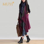 Multi Purpose Vests Women Streetwear Girl Vintage Vestidos Sleeveless Long Outerwear Casual Costume Brand Dress Female coats