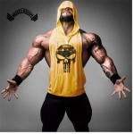 Muscleguys Brand Clothing Fitness Tank Top Men Stringer Golds Bodybuilding Muscle Shirt Workout Vest gyms Undershirt Plus Size