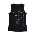 Music band twenty one pilot girls T-shirt sleeveless hip hop fashion design slim casual popular T-shirt tank