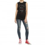 Music band twenty one pilot girls T-shirt sleeveless hip hop fashion design slim casual popular T-shirt tank