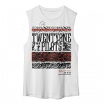 Music band twenty one pilot girls T-shirt sleeveless hip hop fashion design slim casual popular T-shirt tank