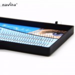 Navina 8mm/10mm/12mm Natural Soft False Eyelash Extension 3D lashes W lash Deluxe Lashes VOLUME Fake Eyelashes