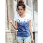 New 100% cotton t-shirt women short sleeve shirts o-neck Causal loose print t shirt tops for women Top Tees Plus size 3XL 4XL