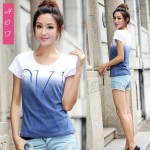 New 100% cotton t-shirt women short sleeve shirts o-neck Causal loose print t shirt tops for women Top Tees Plus size 3XL 4XL