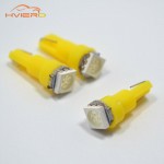 New 10X T5 5050 1SMD Wedge Dashboard Led 74 White Red Blue Green Yellow Pink Car Auto Light Interior Dashboard Bulb Lamps DC 12V