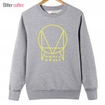 New 2016 OWSLA Logo Hoodies Men Fashion DJ Skrillex Printed Hoodies  Cotton Men Hip Hop Plus Size