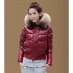 New 2016 Winter Women's Parka Short Luxury White Duck Down Jacket Thicken Female Black Red Coat Outerwear Clothes High Quality