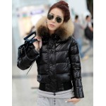 New 2016 Winter Women's Parka Short Luxury White Duck Down Jacket Thicken Female Black Red Coat Outerwear Clothes High Quality