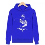 New 2017 Hoodies 2PAC Mens Tupac Hooded Sweatshirts Fleece Rock Hiphop Hoodie Free Shipping