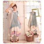 New Arrival Spring Summer Cute Sleeveless Loose Casual Retro Vintage Asymmetrical Dress Tunics Women Big Size Clothing #16736