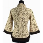 New Arrival Spring Traditional Chinese style Women's Linen Jacket Coat Flowers Plus Size S M L XL XXL XXXL 4XL 5XL 2218-3