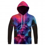 New Autumn 3D Hoodie For Women Men Minions/Joker/Pikachu/Chesire Cat/Statue of Liberty Printed Sweatshirt With Hood Plus size