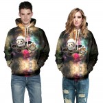 New Creative Fun 3D Printing Men's Hoodies Novelty Casual Men Sweatshirts Hooded Pullover Male Hoodies Fashion Cotton Mens Tops