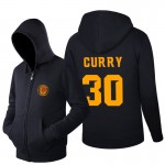 New Fashion 2016 Letter Print Men's Spring and Autumn Hoodies Stephen Curry 30 MVP fleece Printing Zipper Sweatshirts