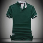 New Fashion Brand Men Polo Shirt Solid V-Neck Short-Sleeve Slim Fit Shirt Men Cotton Polo Shirts Casual Shirts Plus Size 6XL 7XL