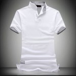 New Fashion Brand Men Polo Shirt Solid V-Neck Short-Sleeve Slim Fit Shirt Men Cotton Polo Shirts Casual Shirts Plus Size 6XL 7XL