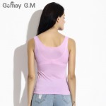 New Fashion Summer Women Tanks Tops Candy Color Casual Sleeveless O-neck Woman's Tank Tees Solid Sexy Vest Plus size