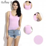 New Fashion Summer Women Tanks Tops Candy Color Casual Sleeveless O-neck Woman's Tank Tees Solid Sexy Vest Plus size