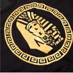 New Golden Akhnaton Pharaoh Printed Vest Hot Stamping O-neck Hip Hop Men's Tank Tops Men's Sleeveless Tanks Singlet